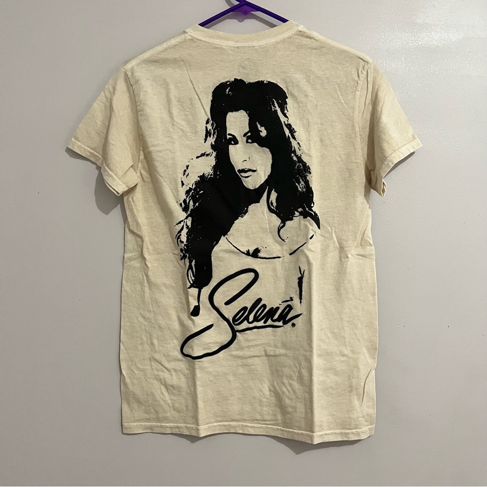 Selena M women’s t shirt PacSun Cream Graphic Short Sleeve Tee Medium New